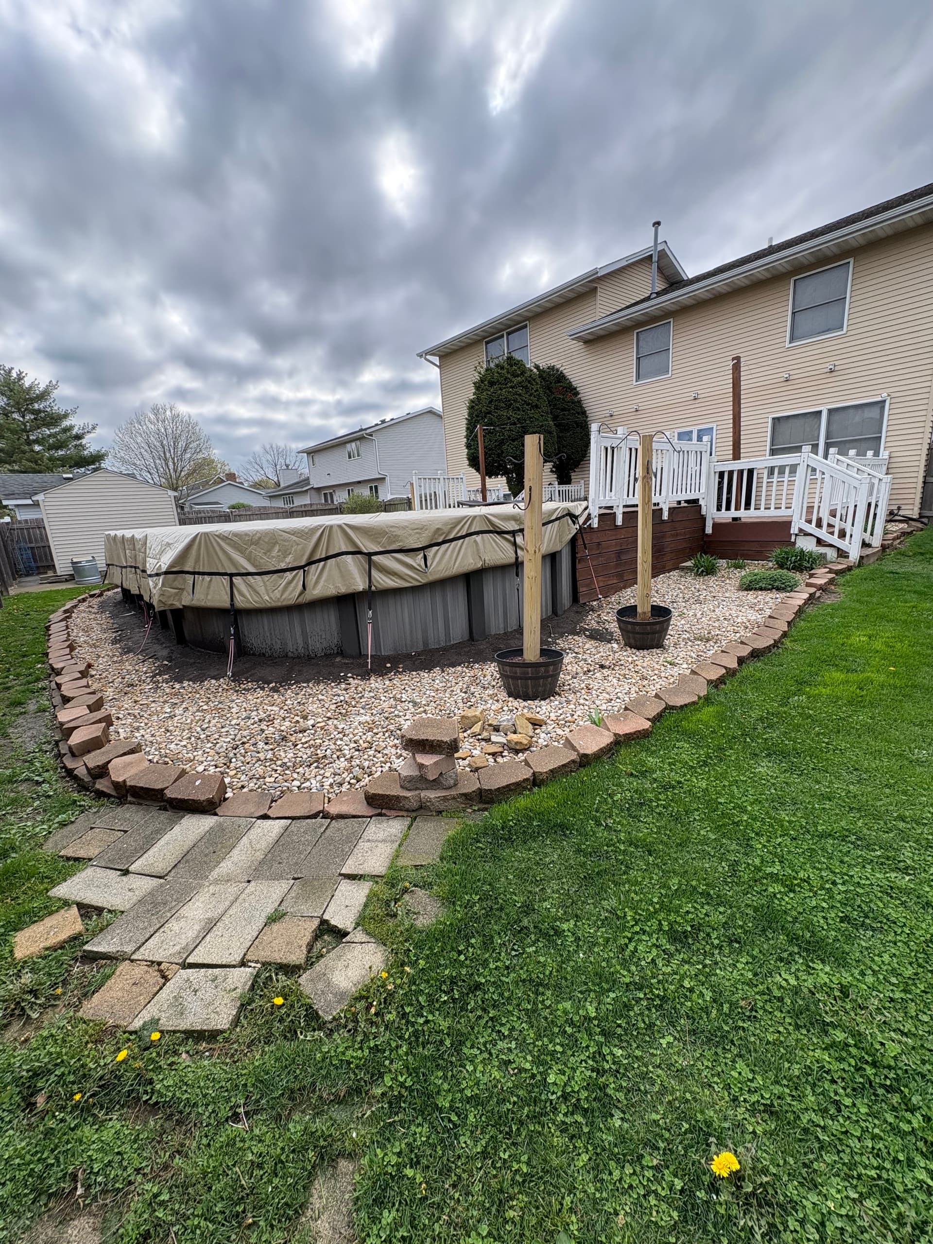 Gallery photos for Backyard Grading and Walkway Installation Done Right: Image #2