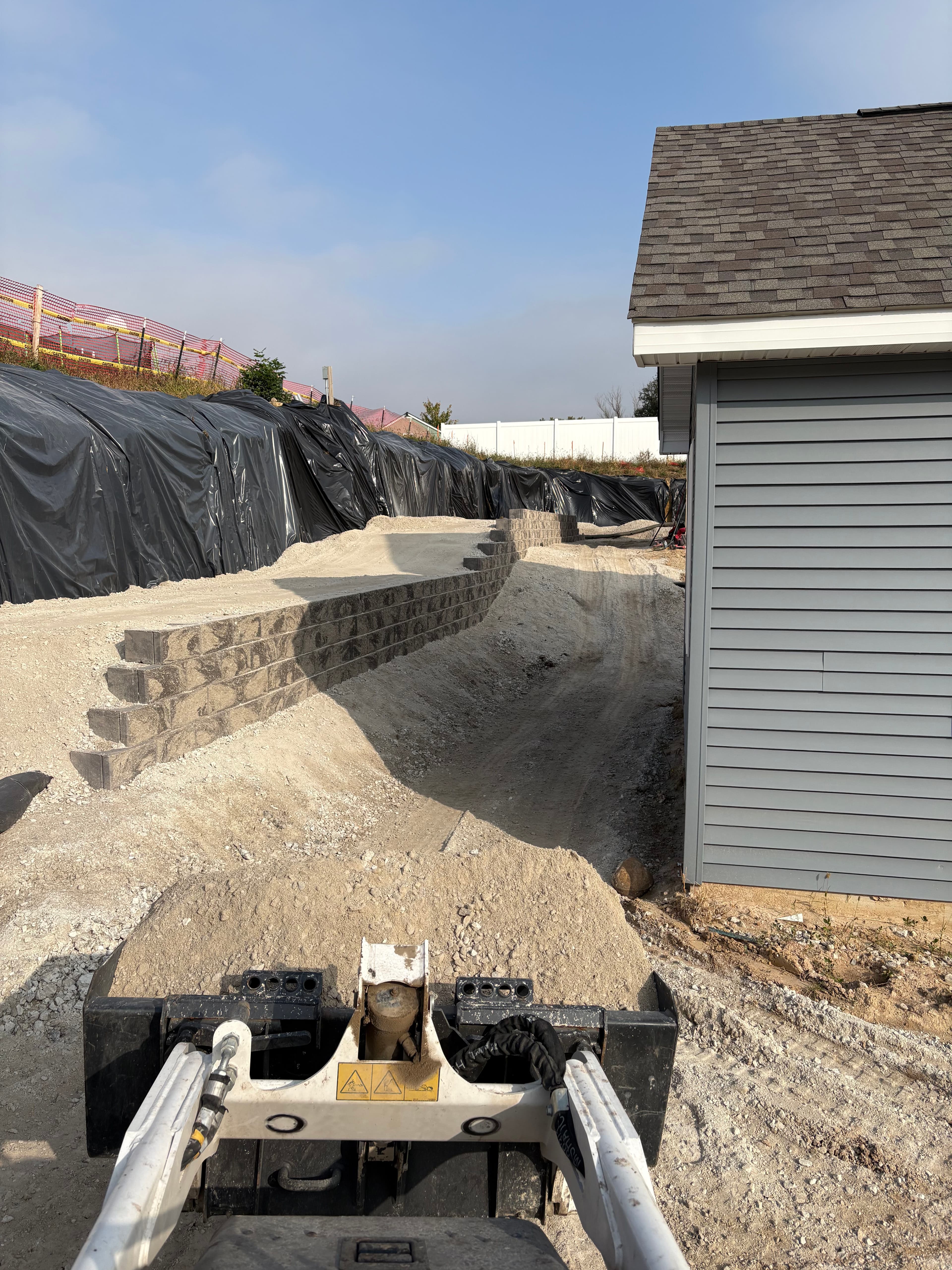 Project Retaining Wall Project in Morris image