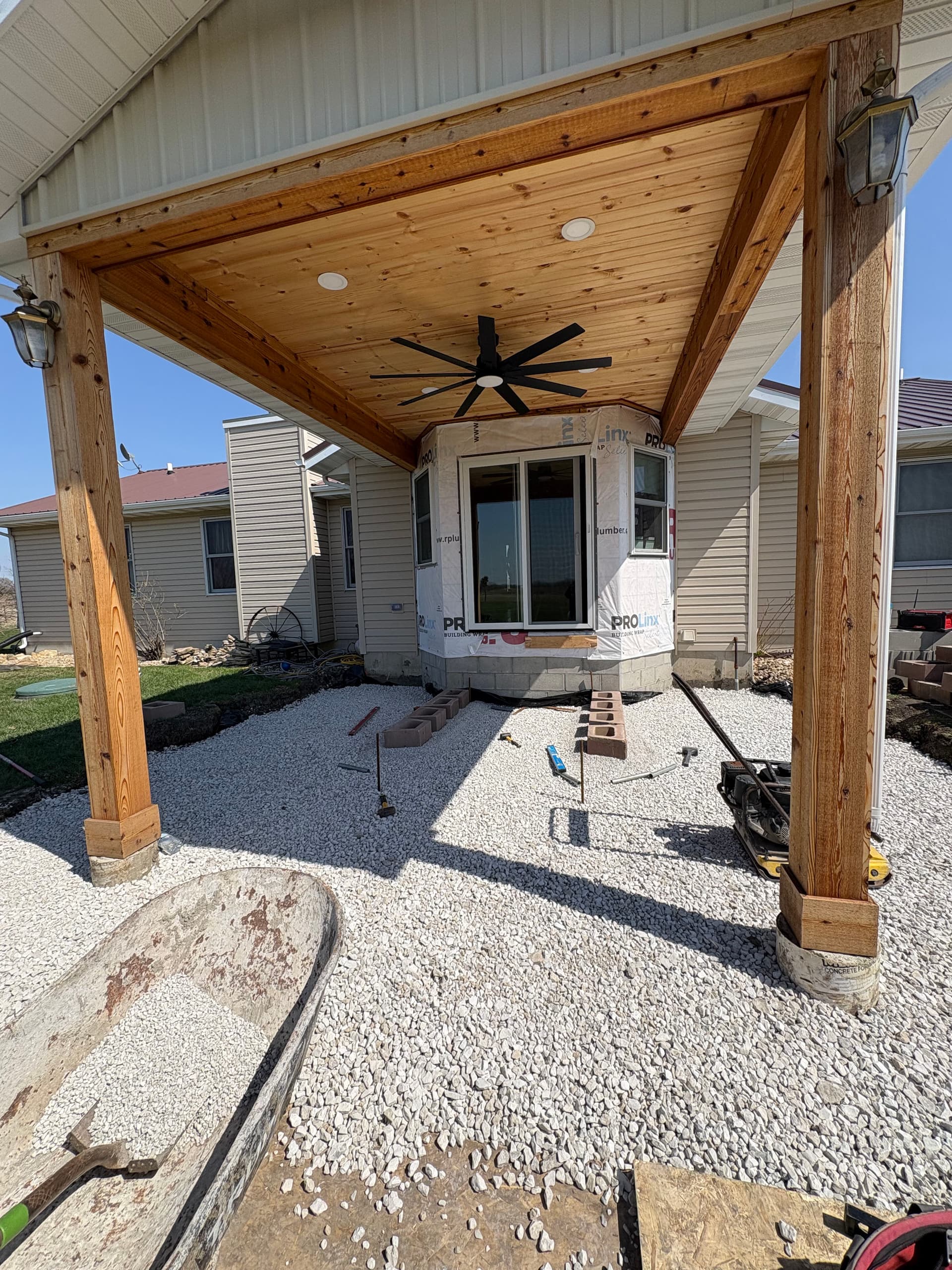 Gallery photos for Smooth Patio Progress with Expert Foundation Excavation: Image #2